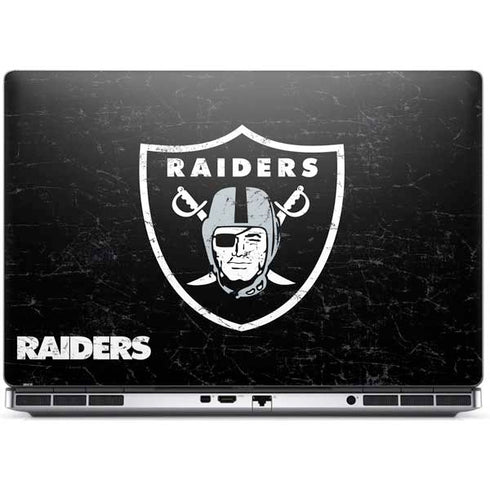 NFL Las Vegas Raiders Distressed Dell Precision Skin