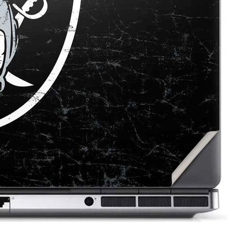 NFL Las Vegas Raiders Distressed Dell Precision Skin
