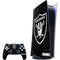 NFL Las Vegas Raiders Distressed PlayStation PS5 Skins