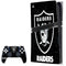 NFL Las Vegas Raiders Distressed PS5 Pro Bundle Skin