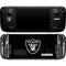 NFL Las Vegas Raiders Distressed Steam Deck Handheld Gaming Computer OLED Skin