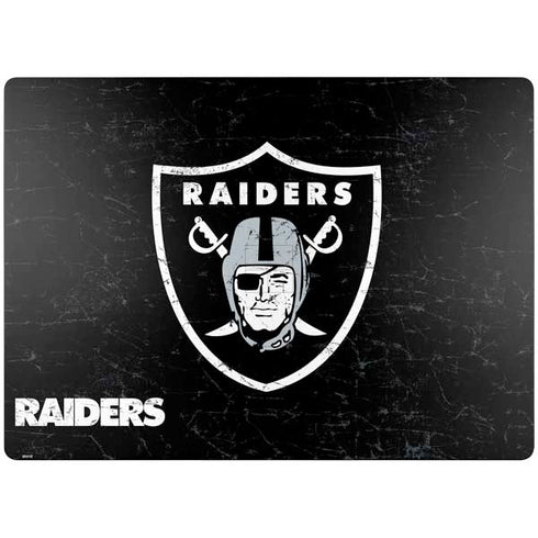 NFL Las Vegas Raiders Distressed Surface Laptop 7 13.8in Skin