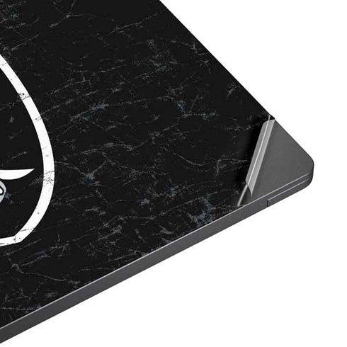 NFL Las Vegas Raiders Distressed Surface Laptop 7 13.8in Skin