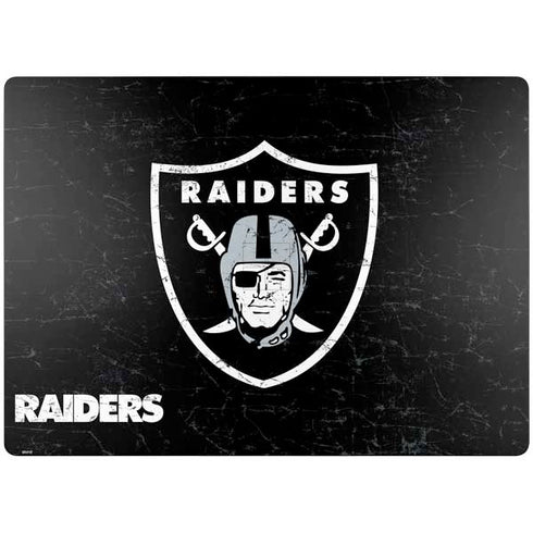 NFL Las Vegas Raiders Distressed Surface Laptop 7 15in Skin