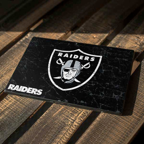 NFL Las Vegas Raiders Distressed Surface Pro 7 Skin