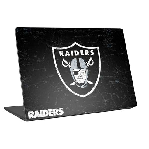 NFL Las Vegas Raiders Distressed Laptop Skins