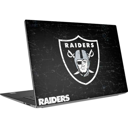 NFL Las Vegas Raiders Distressed Dell XPS Skin
