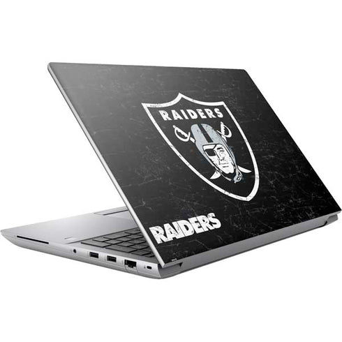 NFL Las Vegas Raiders Distressed HP ZBook Fury 16 G10 Skin