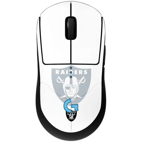 NFL Las Vegas Raiders Double Vision G Pro Wireless Gaming Mouse Skin