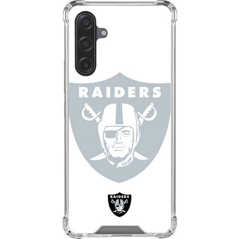 NFL Las Vegas Raiders Double Vision Galaxy A17 Clear Case