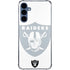 NFL Las Vegas Raiders Double Vision Galaxy A55 5G Clear Case