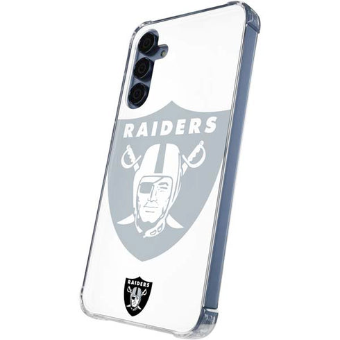 NFL Las Vegas Raiders Double Vision Galaxy A55 5G Clear Case