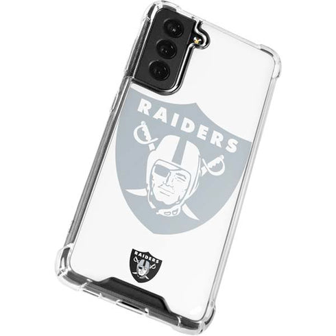 NFL Las Vegas Raiders Double Vision Galaxy S22 Clear Case