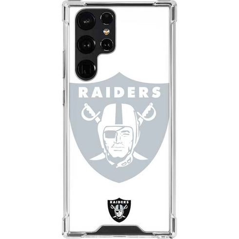 NFL Las Vegas Raiders Double Vision Galaxy S23 Ultra Clear Case