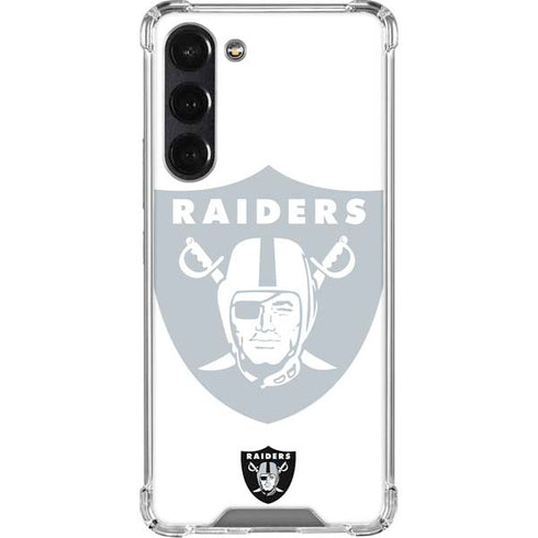 NFL Las Vegas Raiders Double Vision Galaxy S24 FE Clear Case