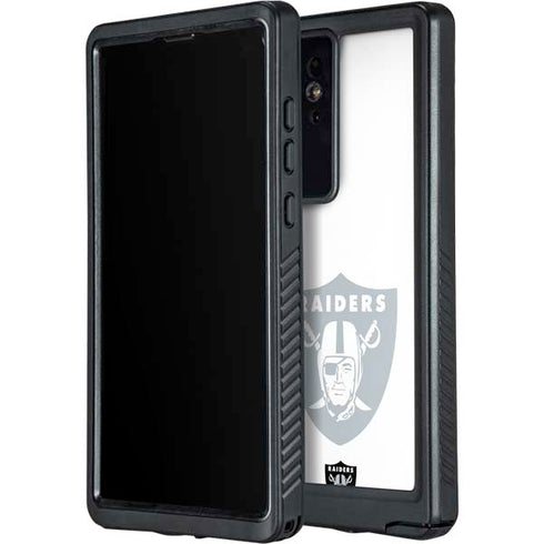 NFL Las Vegas Raiders Double Vision Galaxy S24 Ultra Waterproof Case