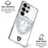NFL Las Vegas Raiders Double Vision Galaxy S25 Ultra Clear Case