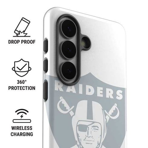 NFL Las Vegas Raiders Double Vision Galaxy S26 Impact Case