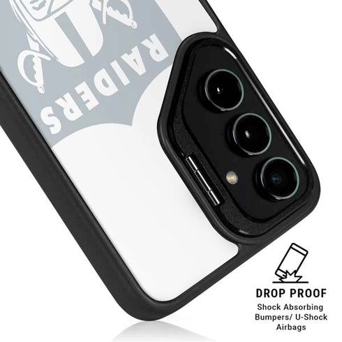 NFL Las Vegas Raiders Double Vision Galaxy S26 Kickstand Case