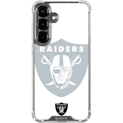 NFL Las Vegas Raiders Double Vision Galaxy S26 Plus Clear Case