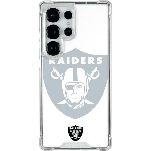 NFL Las Vegas Raiders Double Vision Galaxy S26 Ultra Clear Case