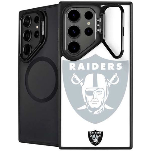 NFL Las Vegas Raiders Double Vision Galaxy S26 Ultra Kickstand Case