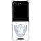 NFL Las Vegas Raiders Double Vision Galaxy Z Flip6 Clear Case