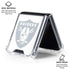 NFL Las Vegas Raiders Double Vision Galaxy Z Flip6 Clear Case