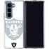 NFL Las Vegas Raiders Double Vision Galaxy Z Fold5 5G Clear Case