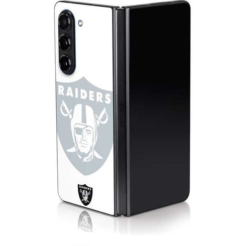 NFL Las Vegas Raiders Double Vision Galaxy Z Fold5 5G Skin