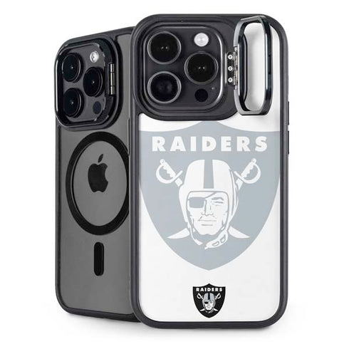 NFL Las Vegas Raiders Double Vision iPhone 14 Pro Max Kickstand Case