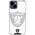 NFL Las Vegas Raiders Double Vision iPhone 15 Clear Case