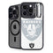 NFL Las Vegas Raiders Double Vision iPhone 15 Pro Kickstand Case