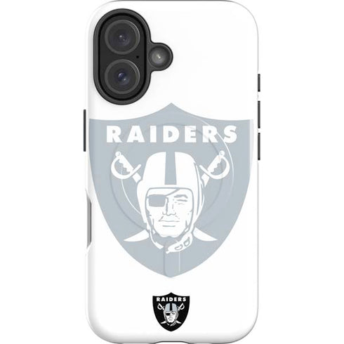 NFL Las Vegas Raiders Double Vision iPhone 16 Magsafe Impact Case