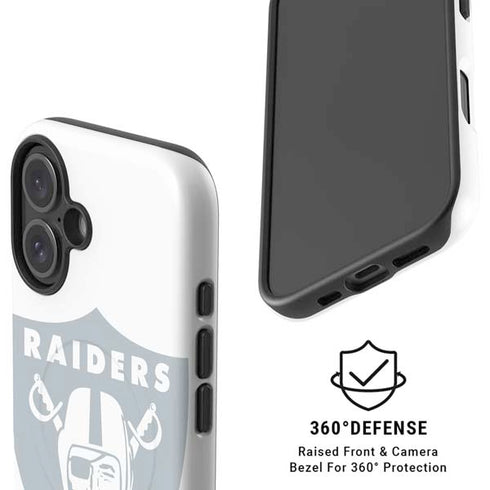 NFL Las Vegas Raiders Double Vision iPhone 16 Magsafe Impact Case