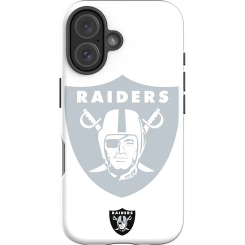 NFL Las Vegas Raiders Double Vision iPhone 16 Plus Impact Case