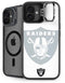NFL Las Vegas Raiders Double Vision iPhone 16 Plus Kickstand Case