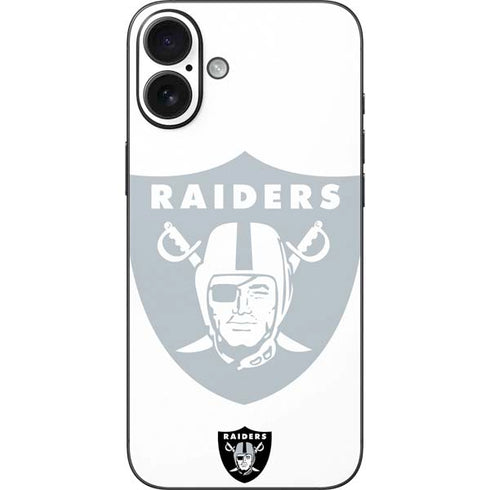 NFL Las Vegas Raiders Double Vision iPhone 16 Plus Skin