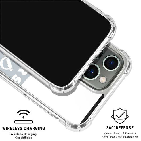 NFL Las Vegas Raiders Double Vision iPhone 16 Pro Clear Case