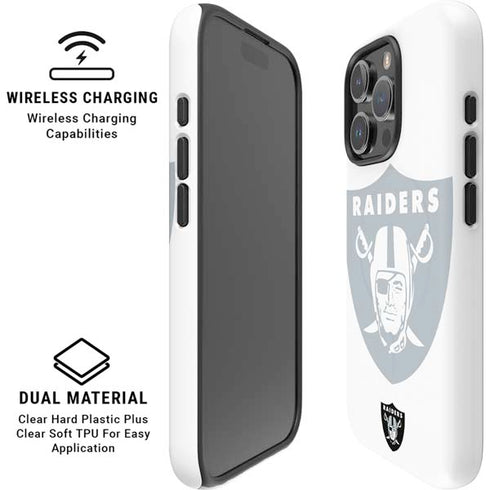 NFL Las Vegas Raiders Double Vision iPhone 16 Pro Max Magsafe Impact Case