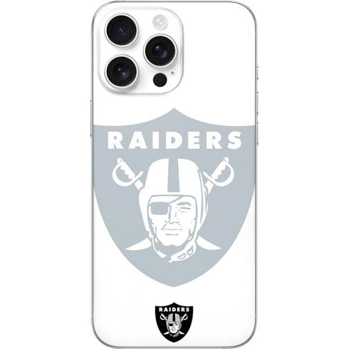 NFL Las Vegas Raiders Double Vision iPhone 16 Pro Max Skin