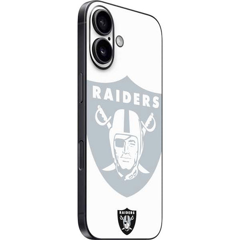 NFL Las Vegas Raiders Double Vision iPhone 16 Skin