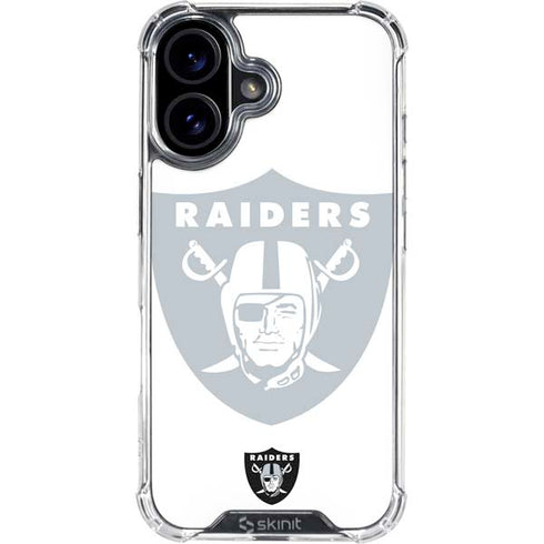 NFL Las Vegas Raiders Double Vision iPhone 17 Clear Case