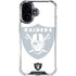 NFL Las Vegas Raiders Double Vision iPhone 17 Clear Case