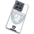 NFL Las Vegas Raiders Double Vision Moto G 5G (2025) Clear Case
