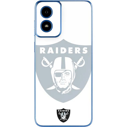 NFL Las Vegas Raiders Double Vision Moto G Play 4G (2024) Skin