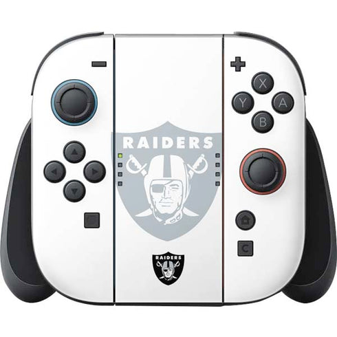 NFL Las Vegas Raiders Double Vision Nintendo Skins