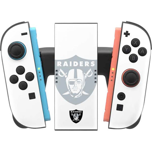 NFL Las Vegas Raiders Double Vision Nintendo Switch 2 (2025) Joy-Con Controller Skin