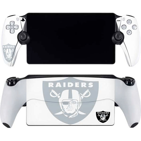 NFL Las Vegas Raiders Double Vision PlayStation Portal Remote Player Skin