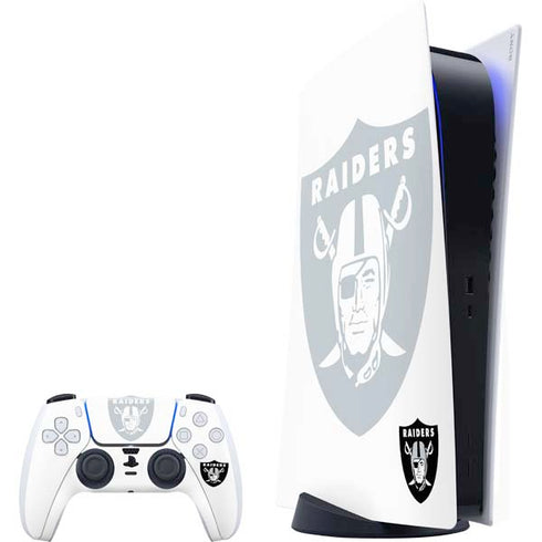 NFL Las Vegas Raiders Double Vision PlayStation PS5 Skins